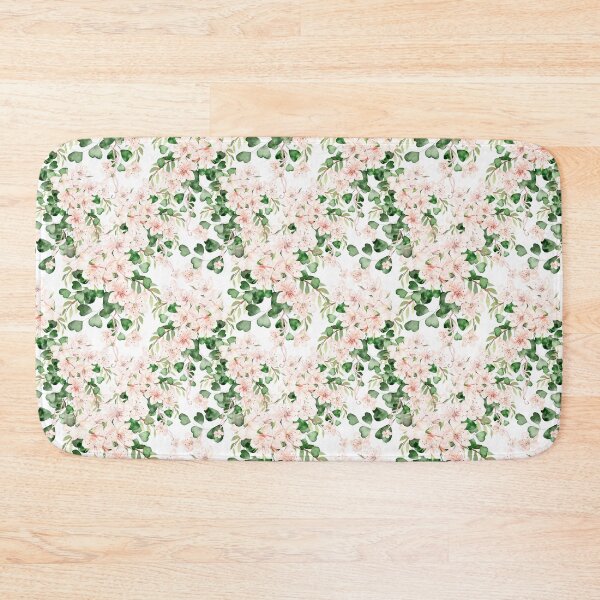 Item preview, Midori Sakura - Watercolor Japanese Cherry Blossom Pattern designed and sold by KaitoJapanDesign.