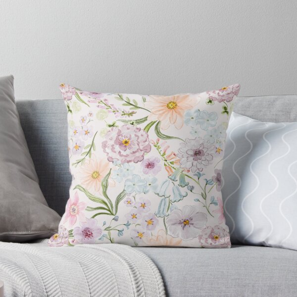 Item preview, Pastel Cottage Garden Floral Pattern designed and sold by coshe.