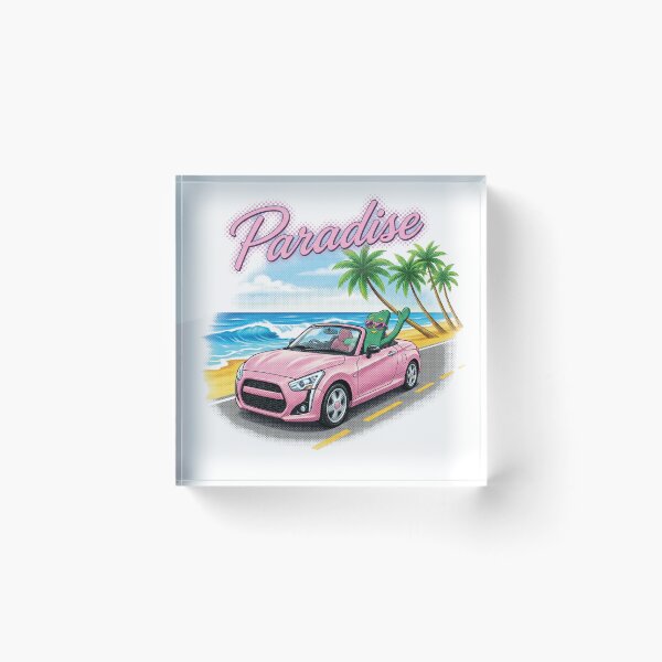 Item preview, Retro Pop Culture Paradise Pink Copen designed and sold by AdyKurniawan.