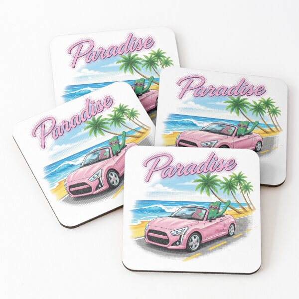 Item preview, Retro Pop Culture Paradise Pink Copen designed and sold by AdyKurniawan.