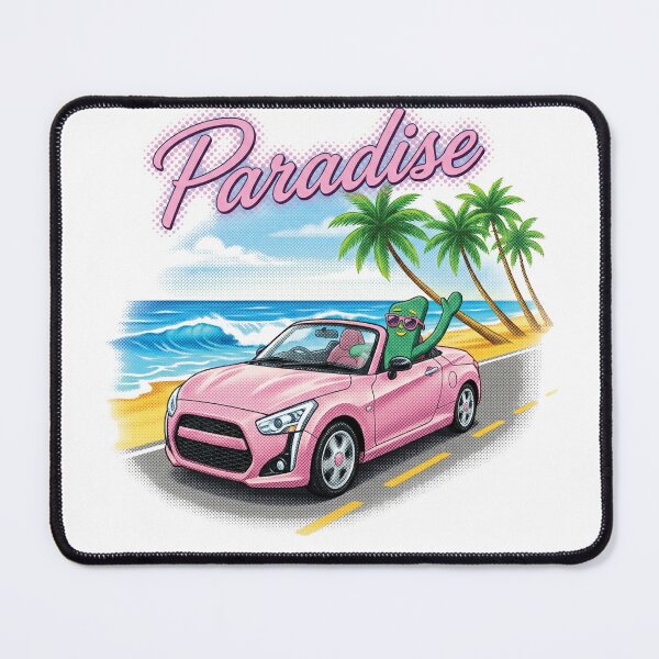 Item preview, Retro Pop Culture Paradise Pink Copen designed and sold by AdyKurniawan.