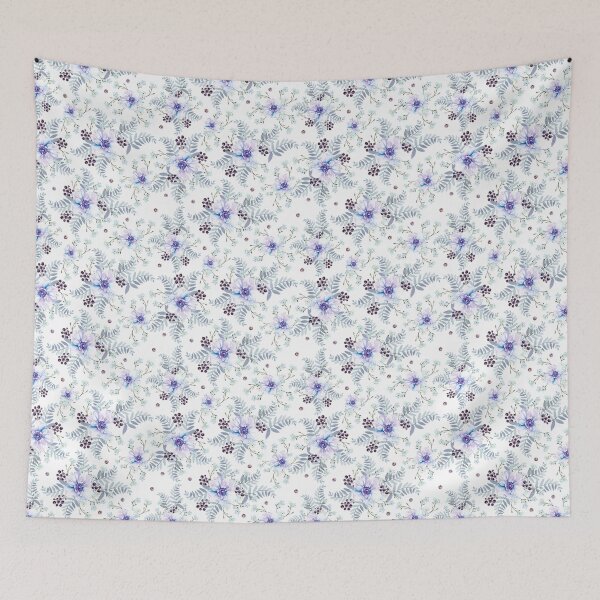 Item preview, Murasaki Anemone - Japanese Purple Floral Bright Bloom designed and sold by KaitoJapanDesign.