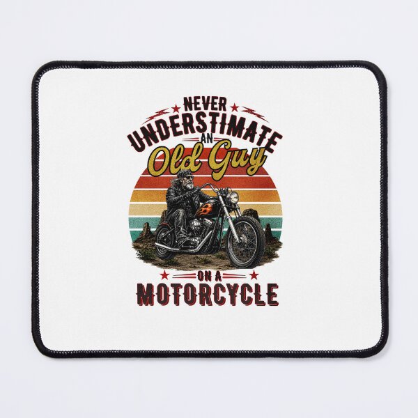 Item preview, Never Underestimate An Old Guy On A Motorcycle  designed and sold by belladesign7.
