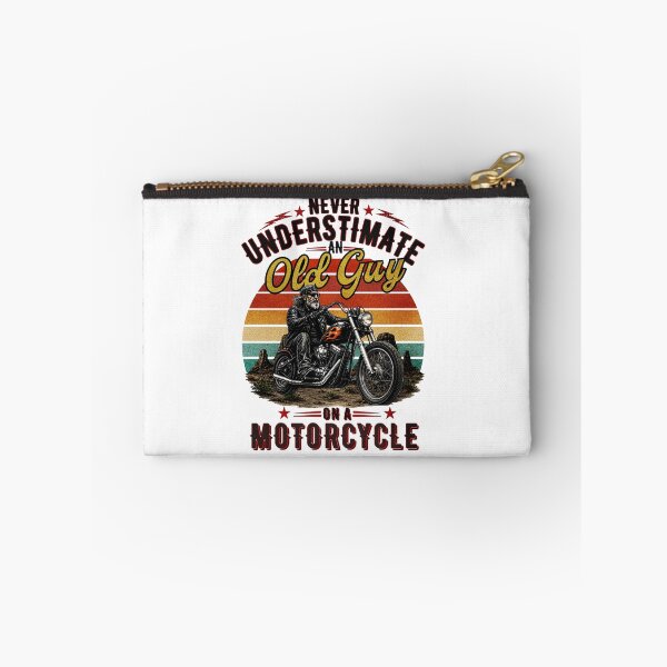 Item preview, Never Underestimate An Old Guy On A Motorcycle  designed and sold by belladesign7.