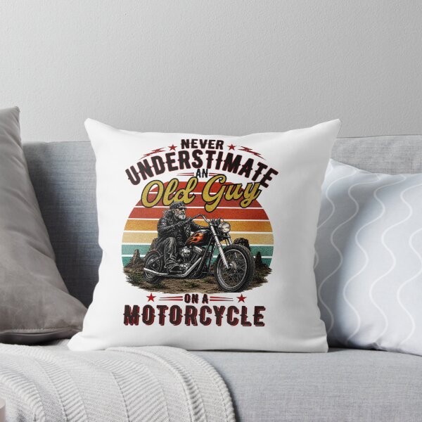 Item preview, Never Underestimate An Old Guy On A Motorcycle  designed and sold by belladesign7.