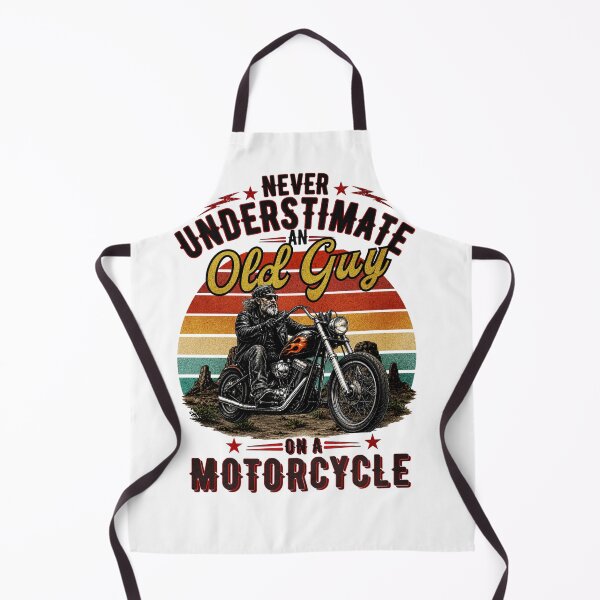 Item preview, Never Underestimate An Old Guy On A Motorcycle designed and sold by belladesign7.
