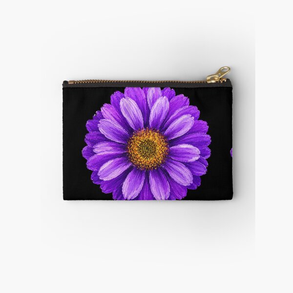 Item preview, Purple Aster Acrylic Painting | Vibrant Botanical Flower Art designed and sold by ColorSplash123.