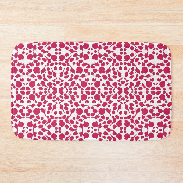 Item preview, Raspberry red seashell pattern designed and sold by mariya-ivanova.