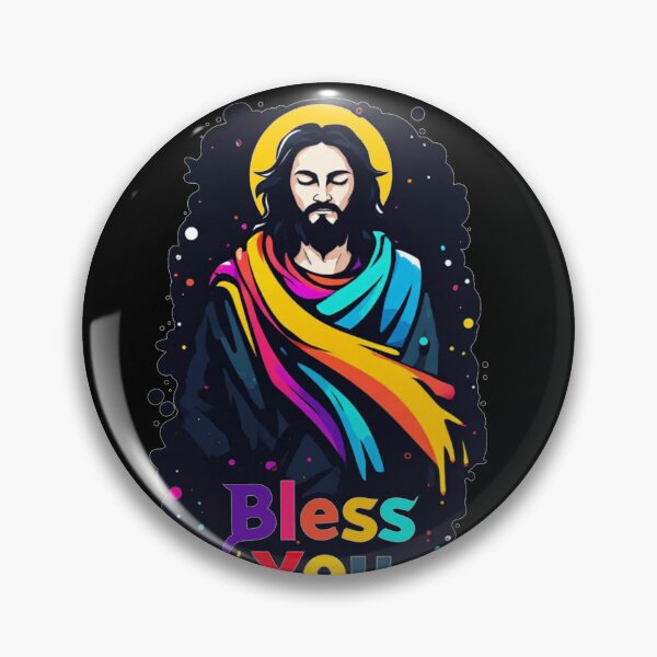 Item preview, Bless You | Modern Faith Typography Art designed and sold by halibutgoatramb.