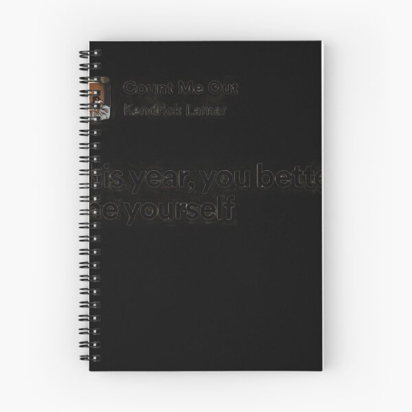 Item preview, Song Lyrics by Kendrick Lamar #779 designed and sold by sandrahofer-art.