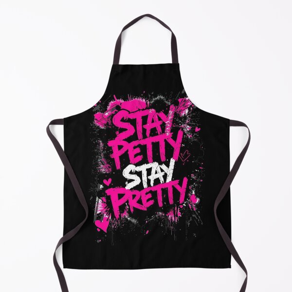 Item preview, Stay Petty Stay Pretty Neon Pink Grunge Graffiti designed and sold by ConfuseLab Alt.