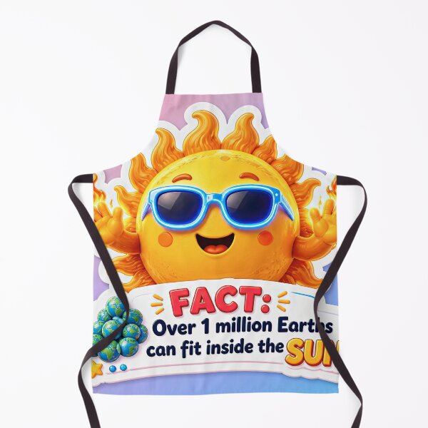 Item preview, Space Facts 3D: Cute Sun and Planet Learning Stickers 4 designed and sold by PlayPlearnZone.