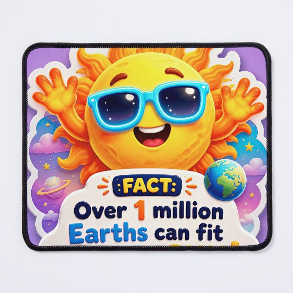Item preview, Space Facts 3D: Cute Sun and Planet Learning Stickers 5 designed and sold by PlayPlearnZone.