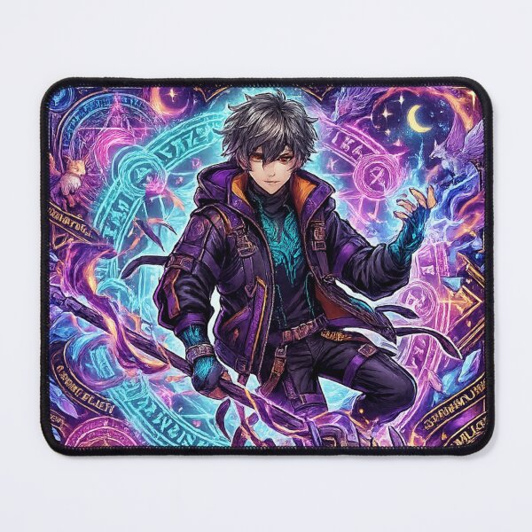 Item preview, Astral Lord Cosmic Magic Sorcerer - Maximalist Anime Graphic designed and sold by krish-prints.