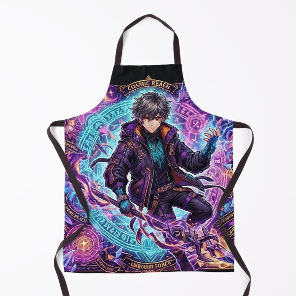 Item preview, Astral Lord Cosmic Magic Sorcerer - Maximalist Anime Graphic designed and sold by krish-prints.