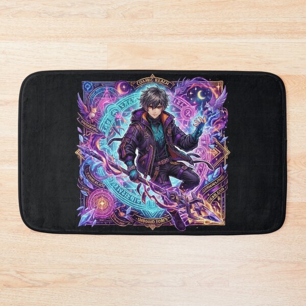 Item preview, Astral Lord Cosmic Magic Sorcerer - Maximalist Anime Graphic designed and sold by krish-prints.
