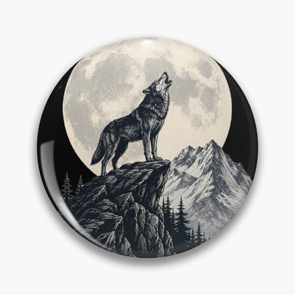 Item preview, Howl Beneath The Full Moon designed and sold by the-dovlat.