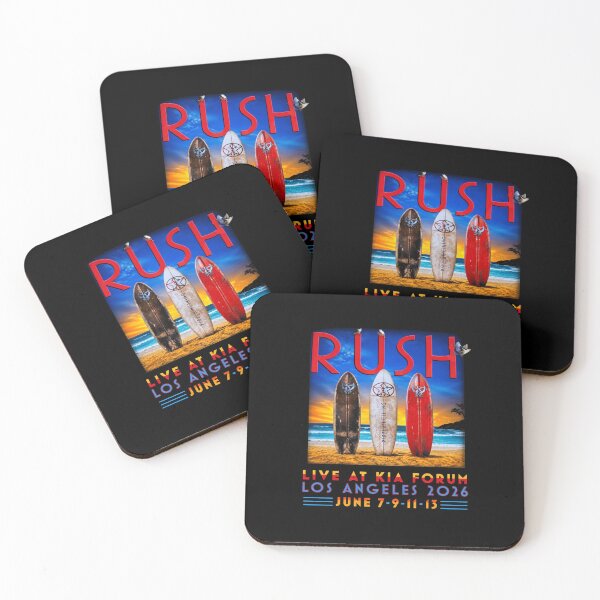 Item preview, Rush Los Angeles Jun 11 & 13 2026 Black designed and sold by SweetCornrrFun.