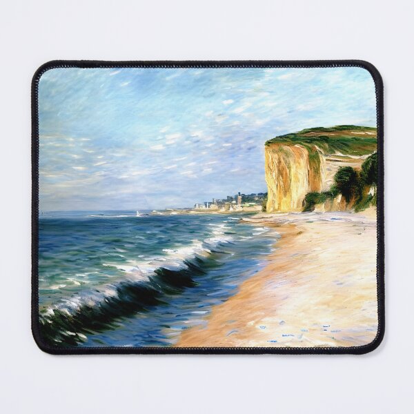 Item preview, Pourville near Dieppe: Impression of Sunlit Cliffs designed and sold by artdesignsnow.