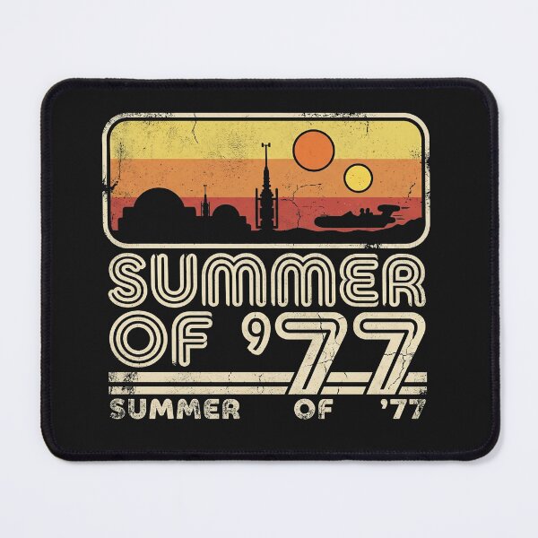 Item preview, Summer of 77 Vintage Sci-Fi Desert Planet Retro Sunset designed and sold by AdyKurniawan.