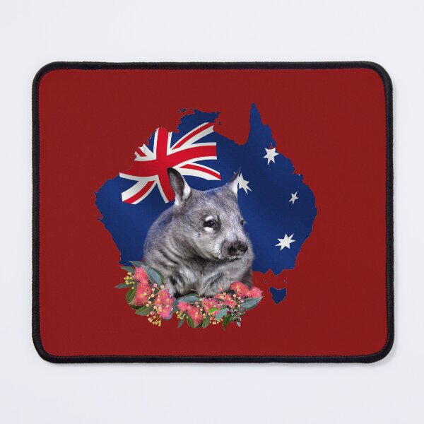 Item preview, AUSTRALIAS CUTE AND CUDDLY WOMBAT designed and sold by Barbara Jean Photo Art And Design.
