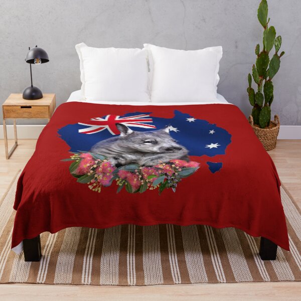Item preview, AUSTRALIAS CUTE AND CUDDLY WOMBAT designed and sold by Barbara Jean Photo Art And Design.