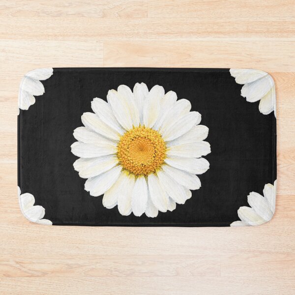 Item preview, White Daisy Acrylic Painting | Elegant Botanical Flower Art designed and sold by ColorSplash123.