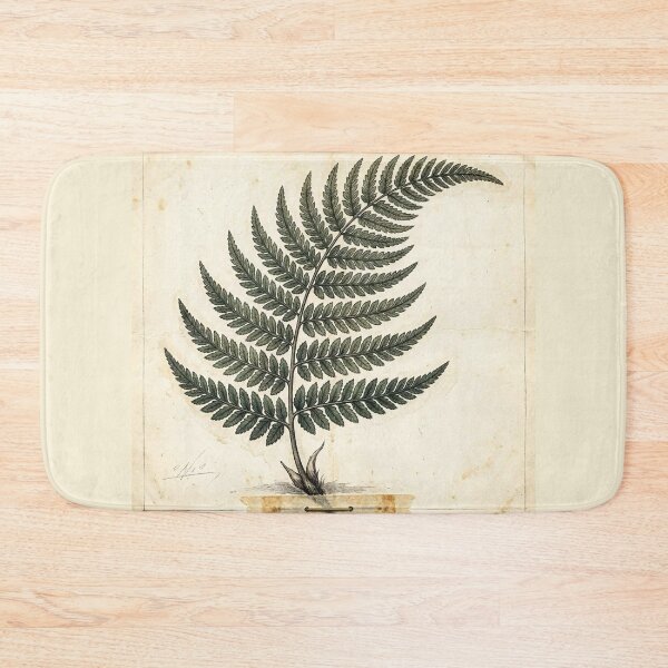 Item preview, Midnight Herbarium IV – Shadow Fern designed and sold by Roberta Calabrese.