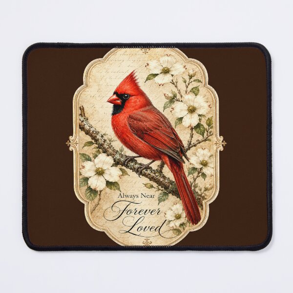 Item preview, Red Cardinal Memorial Gift Forever Loved Remembrance designed and sold by tamdevo1.