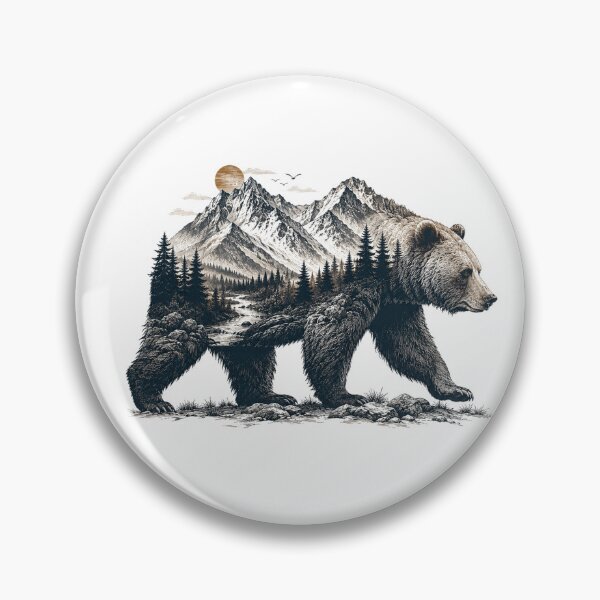 Item preview, Guardian Of The Wilderness - Mountain Spirit Bear designed and sold by the-dovlat.