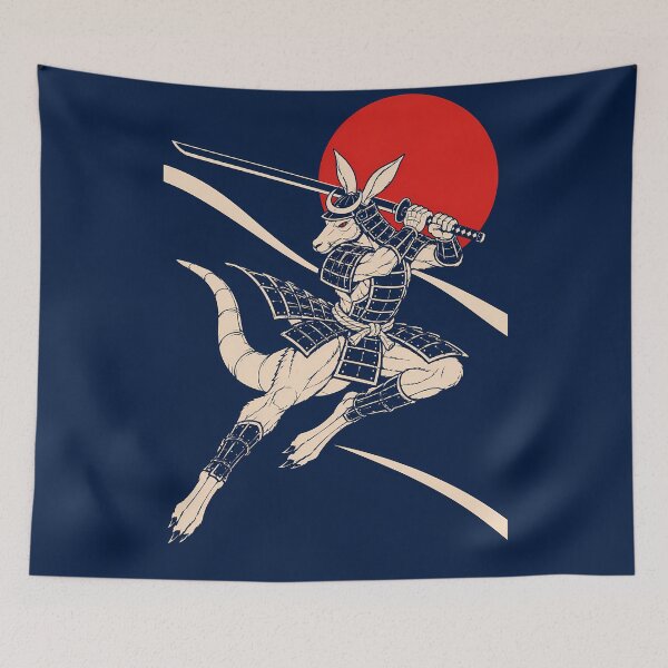Item preview, Samurai Kangaroo designed and sold by KungPowUnicorn.