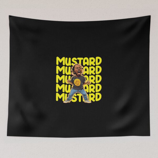 Item preview, Kendrick Lamar Tshirts Mustard T00889 #235 designed and sold by sandrahofer-art.