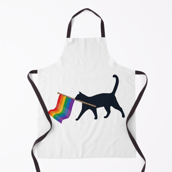 Item preview, Pride Cat Carrying Rainbow Flag – Colorful Equality and Love Celebration Design for Cat Lovers designed and sold by Trendesigne.