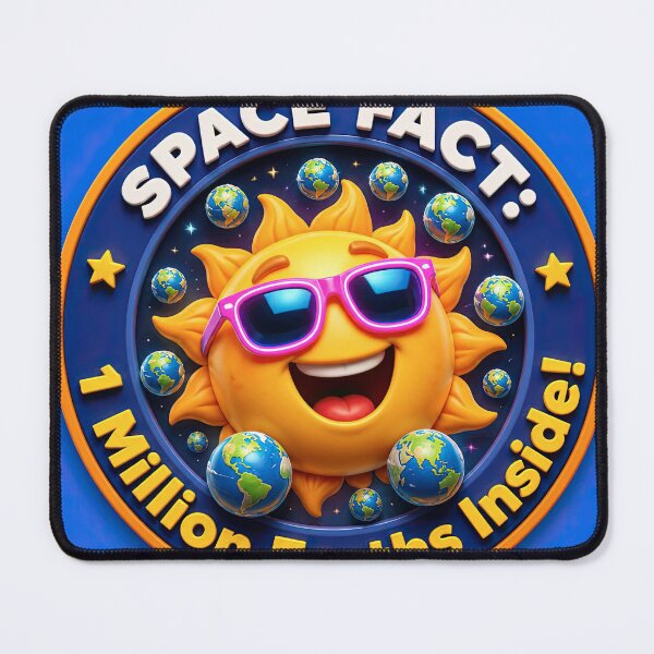 Item preview, Space Facts 3D: Cute Sun and Planet Learning Stickers 9 designed and sold by PlayPlearnZone.