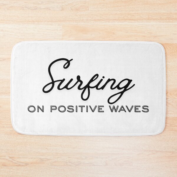 Item preview, Surfing on positive waves designed and sold by ArtistTejal.
