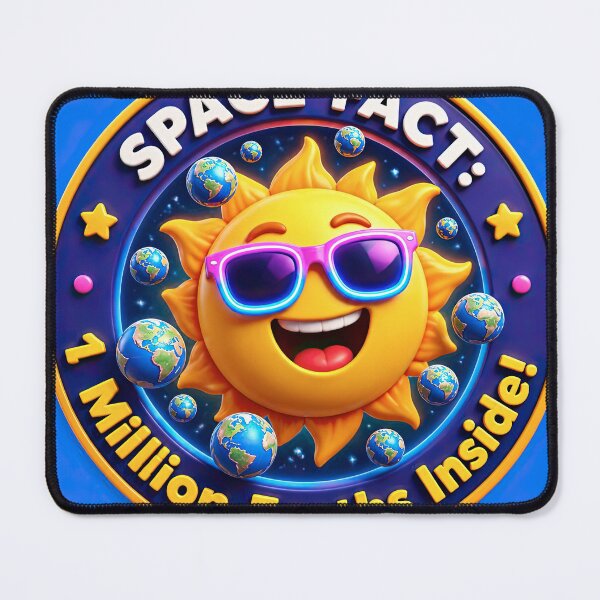 Item preview, Space Facts 3D: Cute Sun and Planet Learning Stickers 10 designed and sold by PlayPlearnZone.