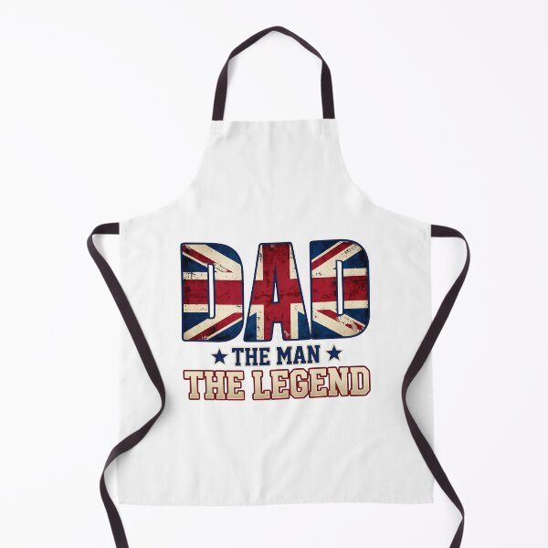 Item preview, British Dad Gift: The Man The Legend Vintage Union Jack Design designed and sold by SideKickCreates.