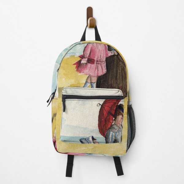 Item preview, Mother and daughters on the seashore in 1885 designed and sold by TerryKerrImages.