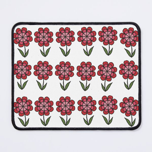 Item preview, Scandinavian Style Red Flowers designed and sold by Ailiida.