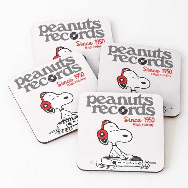Item preview, Peanuts Records Since 1950 High Fidelity Snoopy DJ Music Lover designed and sold by LysiTHWIP.
