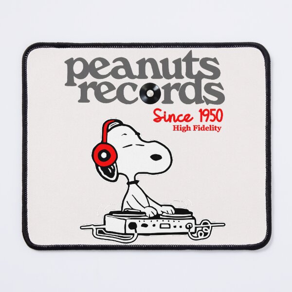 Item preview, Peanuts Records Since 1950 High Fidelity Snoopy DJ Music Lover designed and sold by LysiTHWIP.