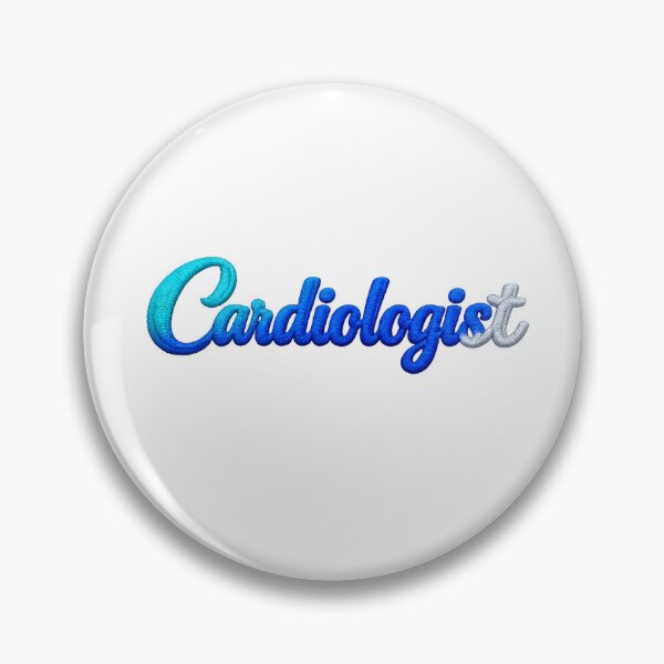 Item preview, Cardiologist Embroidery type| Heart Doctor Badge | Medical Profession Design designed and sold by Zebaiche.