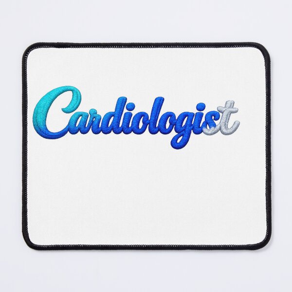 Item preview, Cardiologist Embroidery type| Heart Doctor Badge | Medical Profession Design designed and sold by Zebaiche.