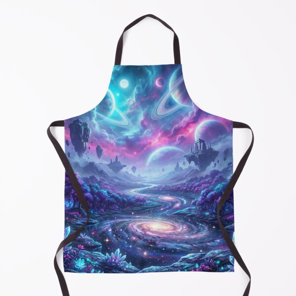 Item preview, Galaxy River Bioluminescent Fantasy Alien Landscape designed and sold by Luminous Wilds.