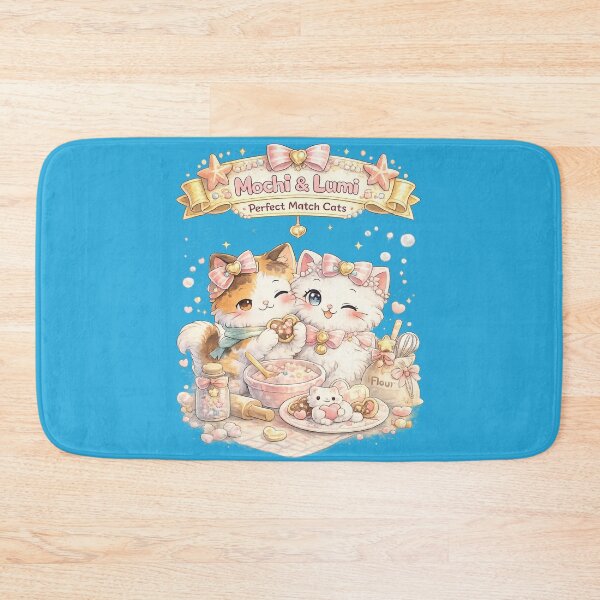 Item preview, Mochi & Lumi – Perfect Match Cats designed and sold by Mochi Studio.