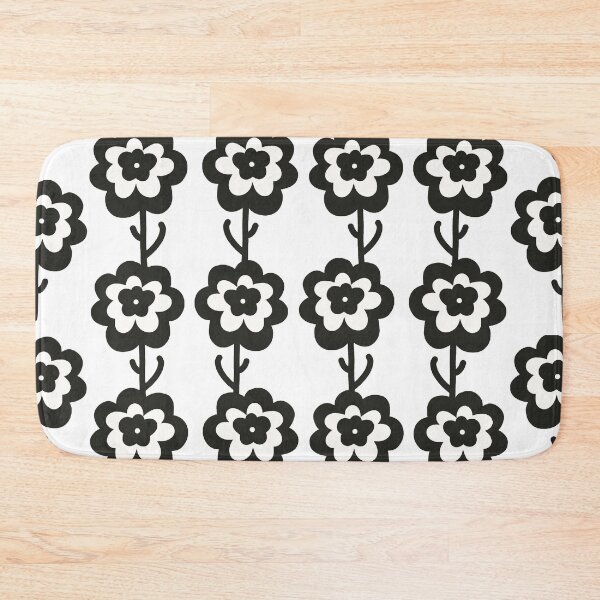 Item preview, Minimalist Black And White Flowers Pattern designed and sold by Ailiida.