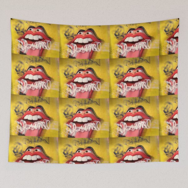 Item preview, Big Toothy Grin Comic Face  designed and sold by Cynthia De Moss aka Dutchess333.