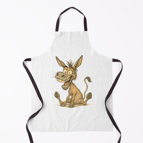 Item preview, Expressive Donkey – Happy Silly Donkey Art designed and sold by Yomere.