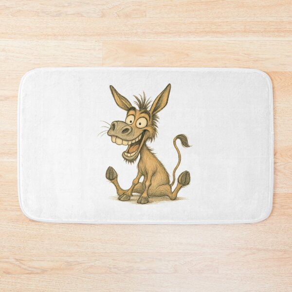Item preview, Expressive Donkey – Happy Silly Donkey Art designed and sold by Yomere.