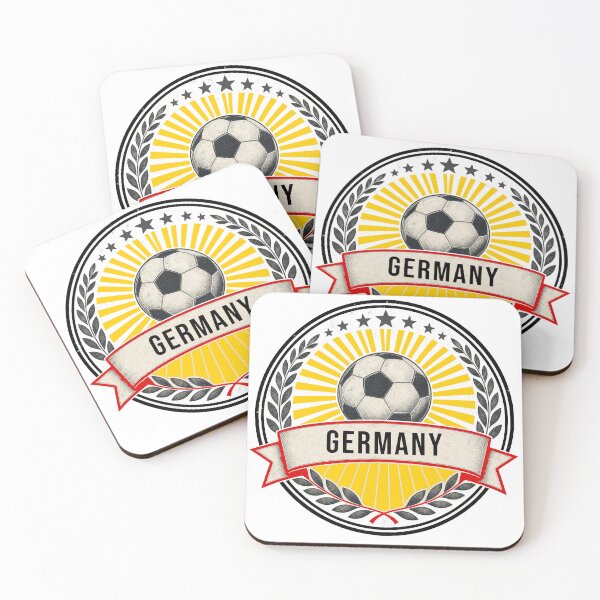 Item preview, Germany Vintage Soccer Crest — Retro German Football Badge Fan Emblem designed and sold by icemanphotos.